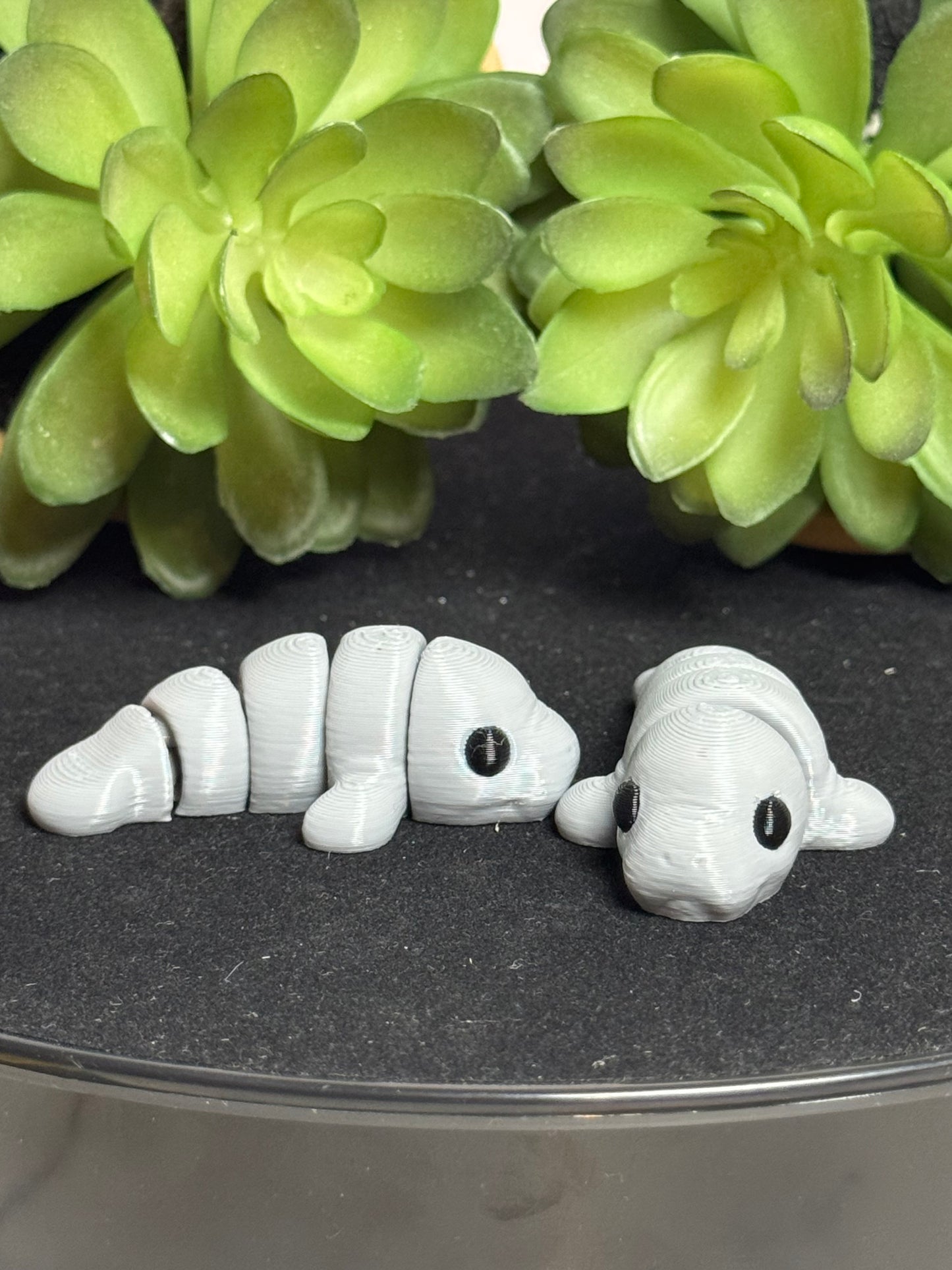 Manatee • Mini 3D Printed Articulated Animal • Flexi Animals