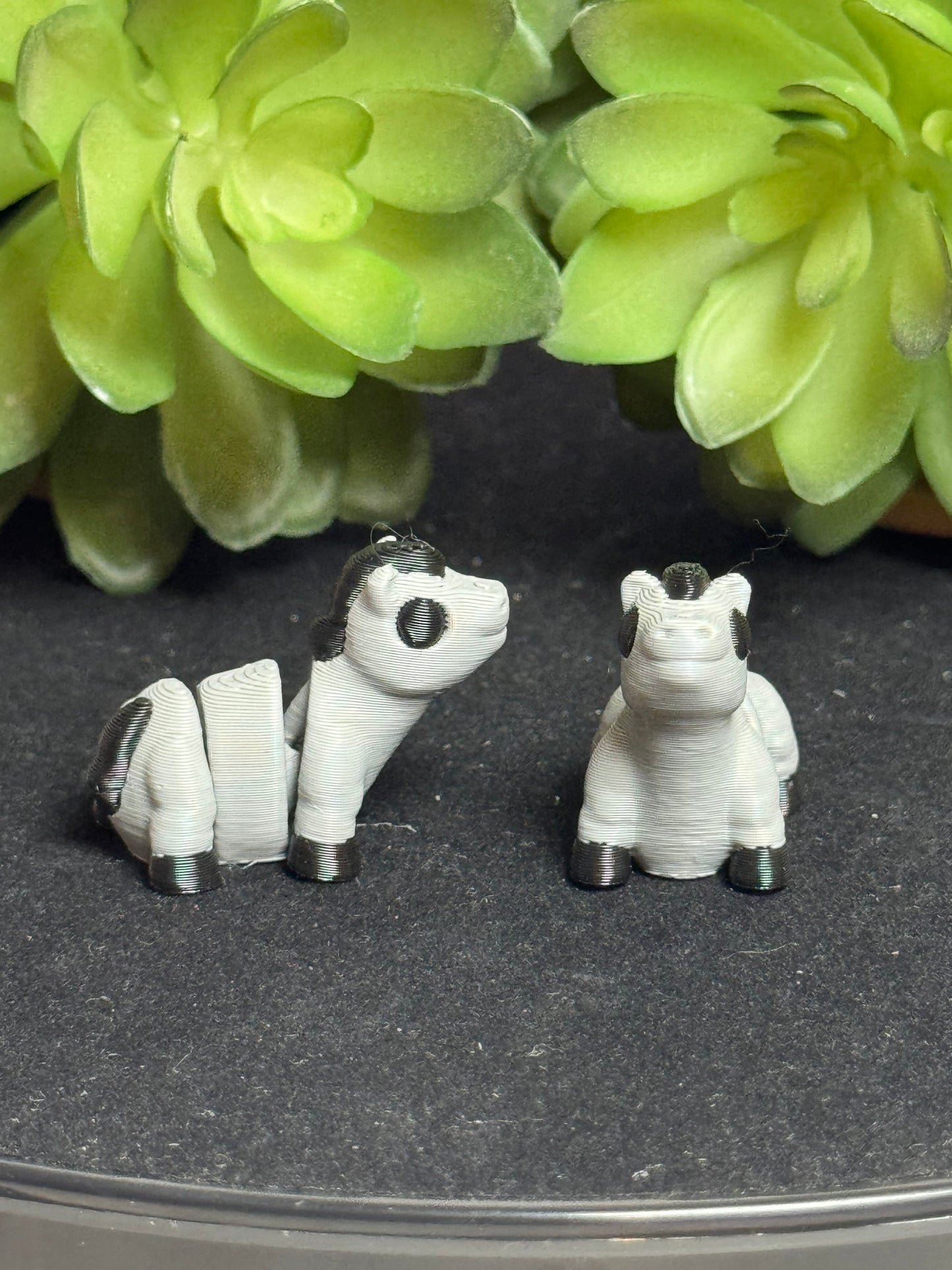 Horse (Grey) • Mini 3D Printed Articulated Animal • Flexi Animals