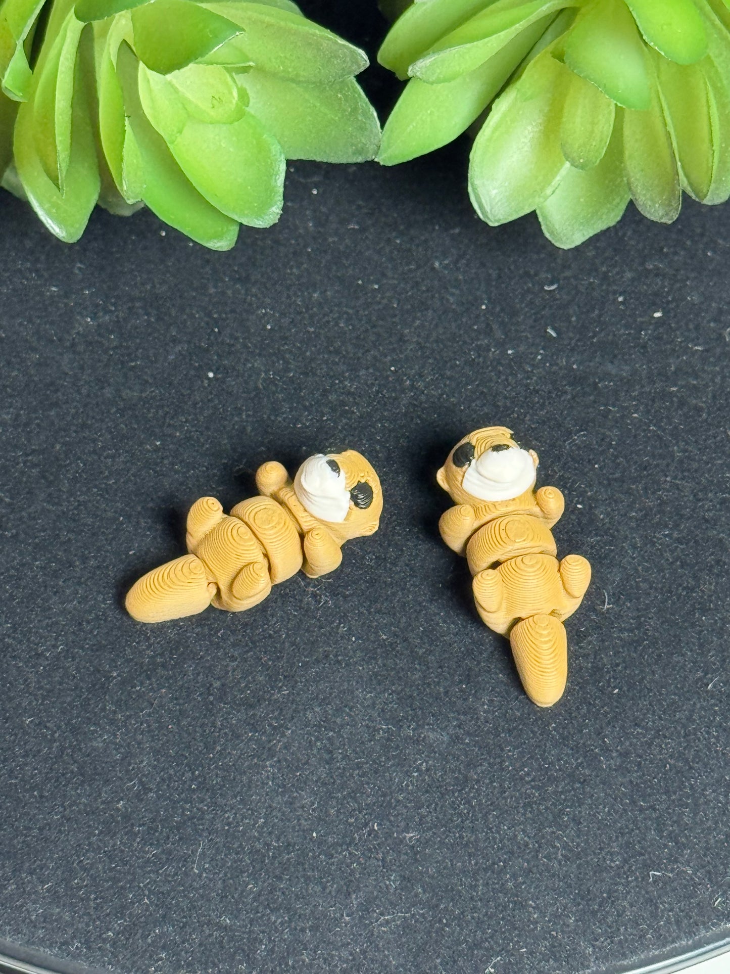 Otter (Laying On Back) • Mini 3D Printed Articulated Animal • Flexi Animals