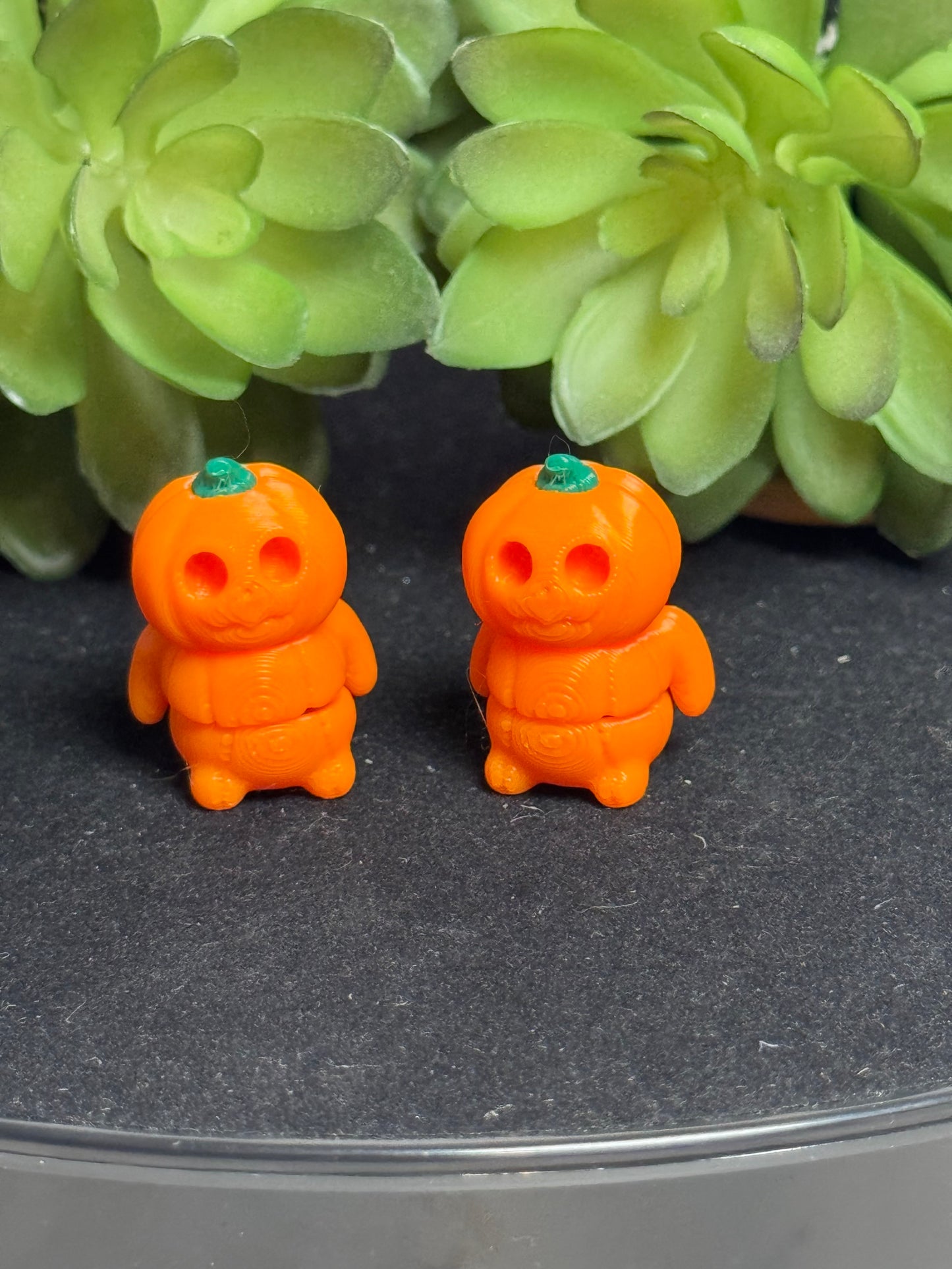 Pumpkin Man • Mini 3D Printed Articulated Animal • Flexi Animals