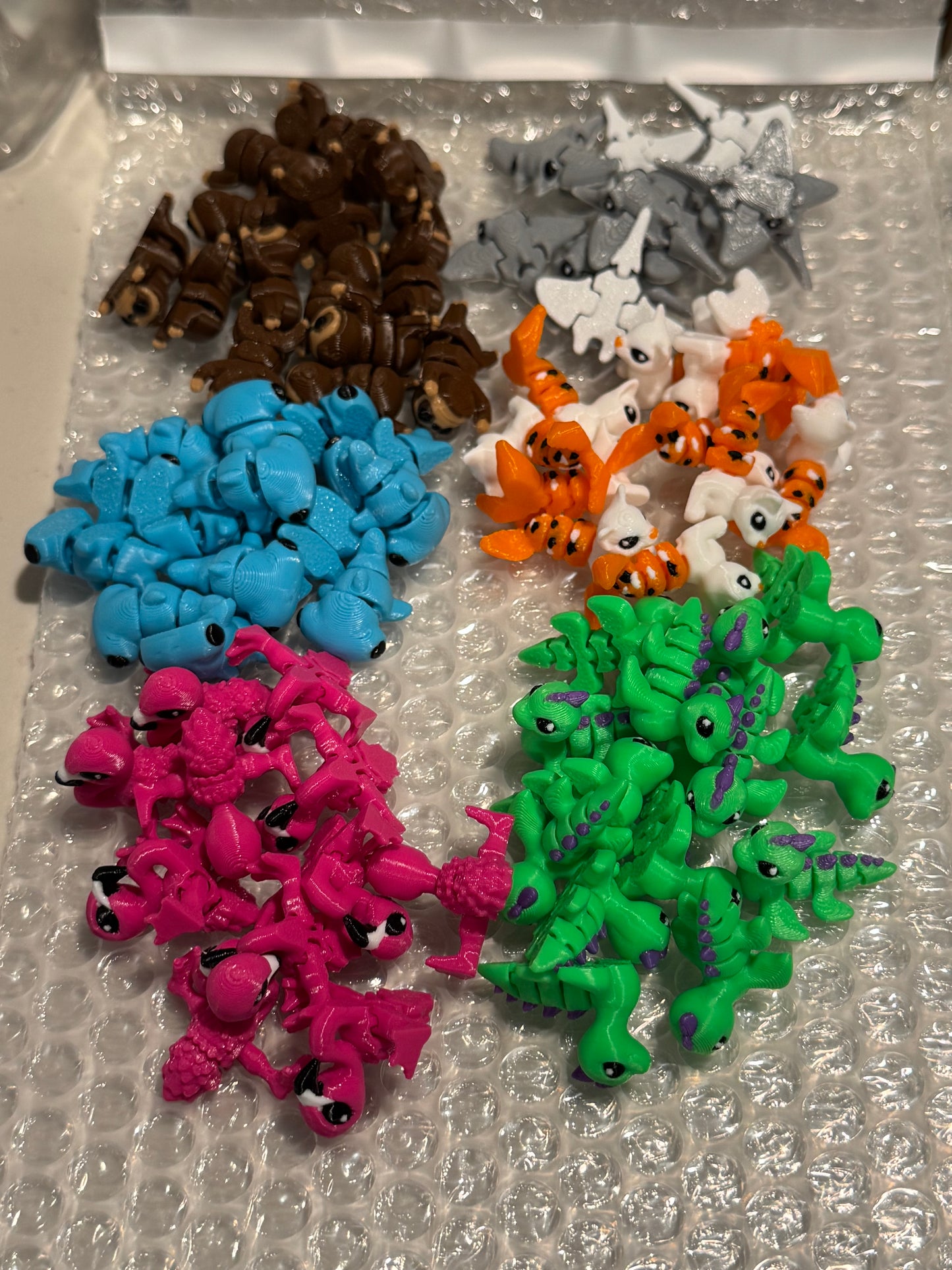 Limited Bundles • Micro Minis • 3D Printed Articulated Animal • Flexi Animals • FREE SHIPPING