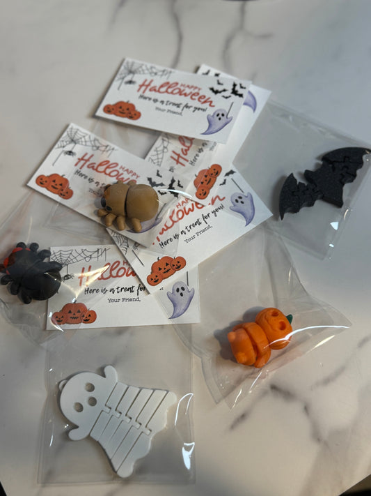 Halloween • Classroom Favors • Party Favors • Mini 3D Printed Articulated Animals • Flexi Animals
