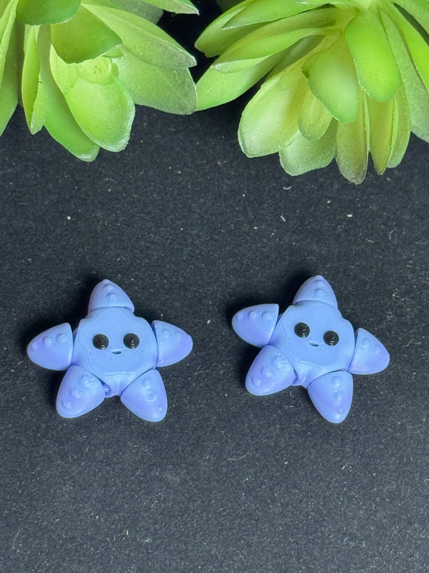 Starfish (Blueberry Bubblegum) • Mini 3D Printed Articulated Animal • Flexi Animals