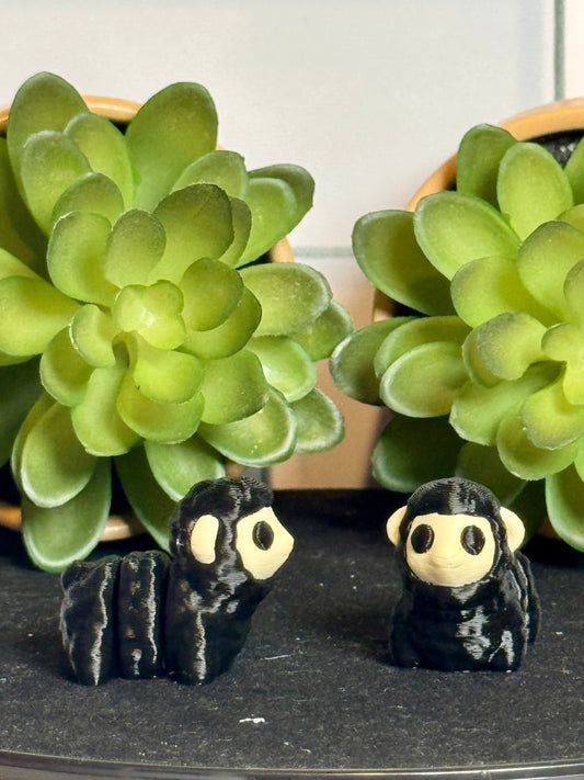 Sheep (Black) • Mini 3D Printed Articulated Animal • Flexi Animals