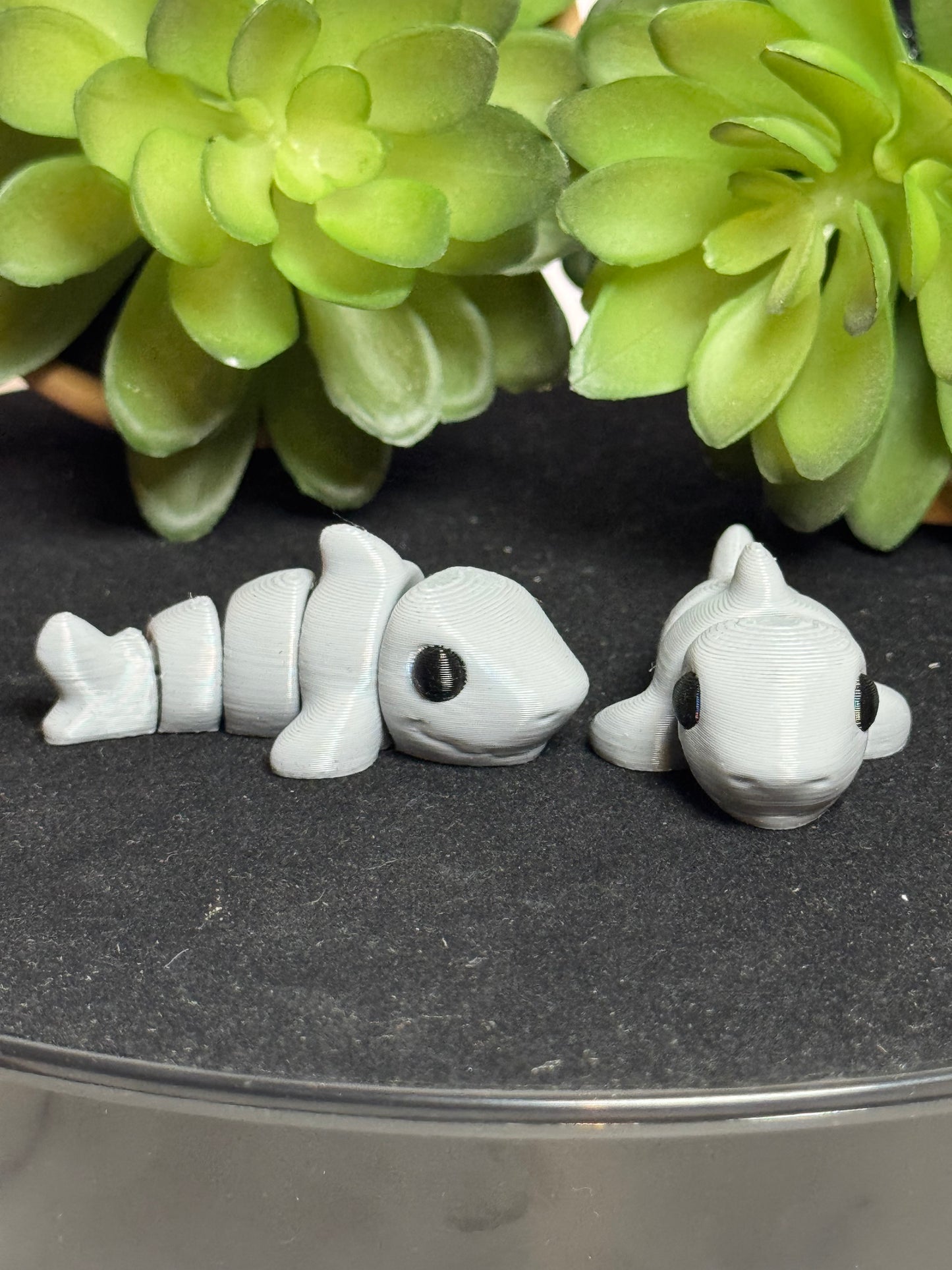 Shark • Mini 3D Printed Articulated Animal • Flexi Animals