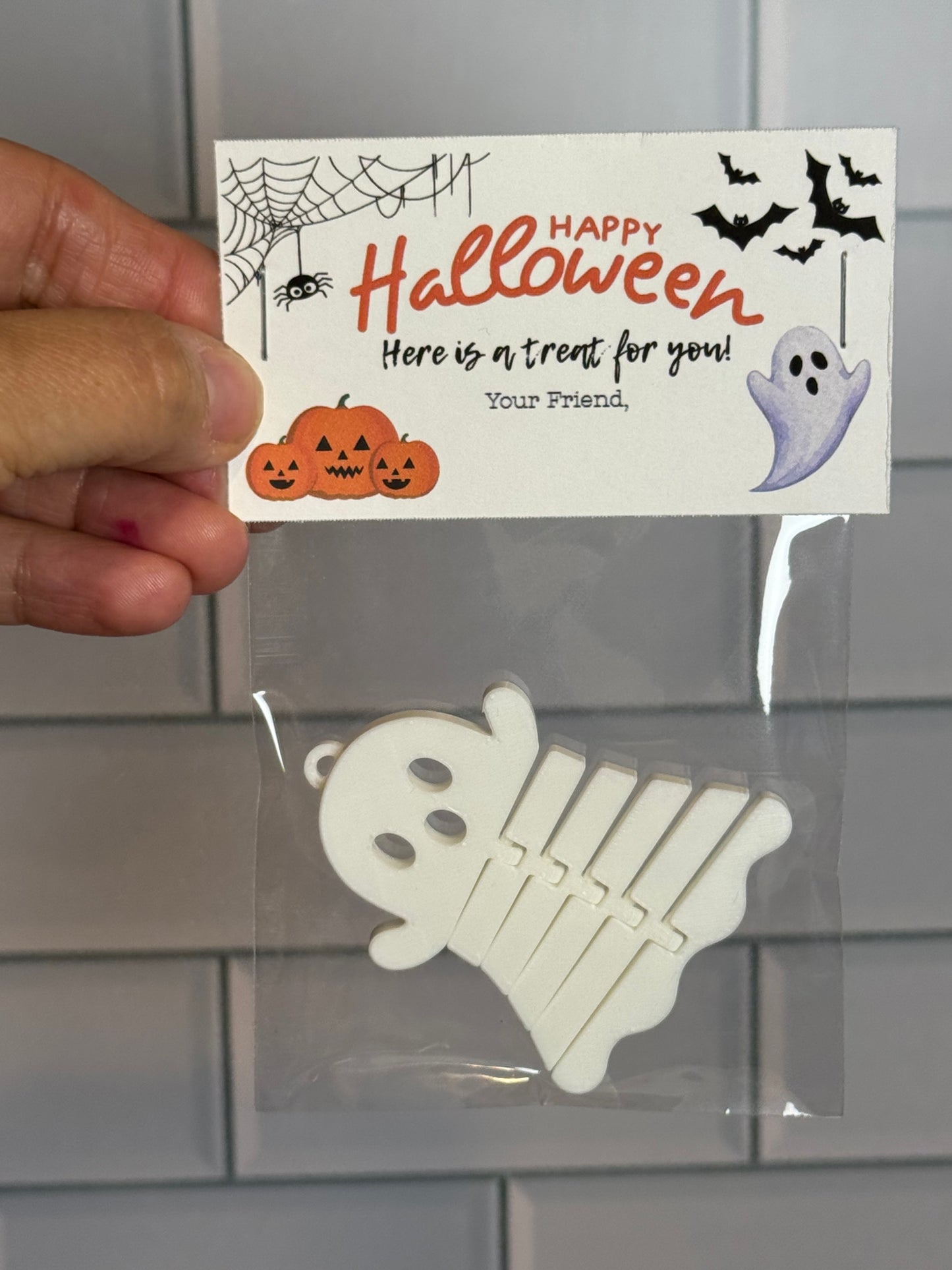 Halloween • Classroom Favors • Party Favors • Mini 3D Printed Articulated Animals • Flexi Animals