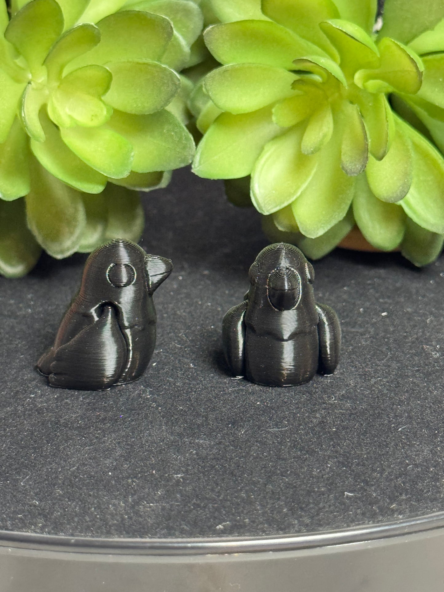 Bird (Black) Crow • Mini 3D Printed Articulated Animal • Flexi Animals