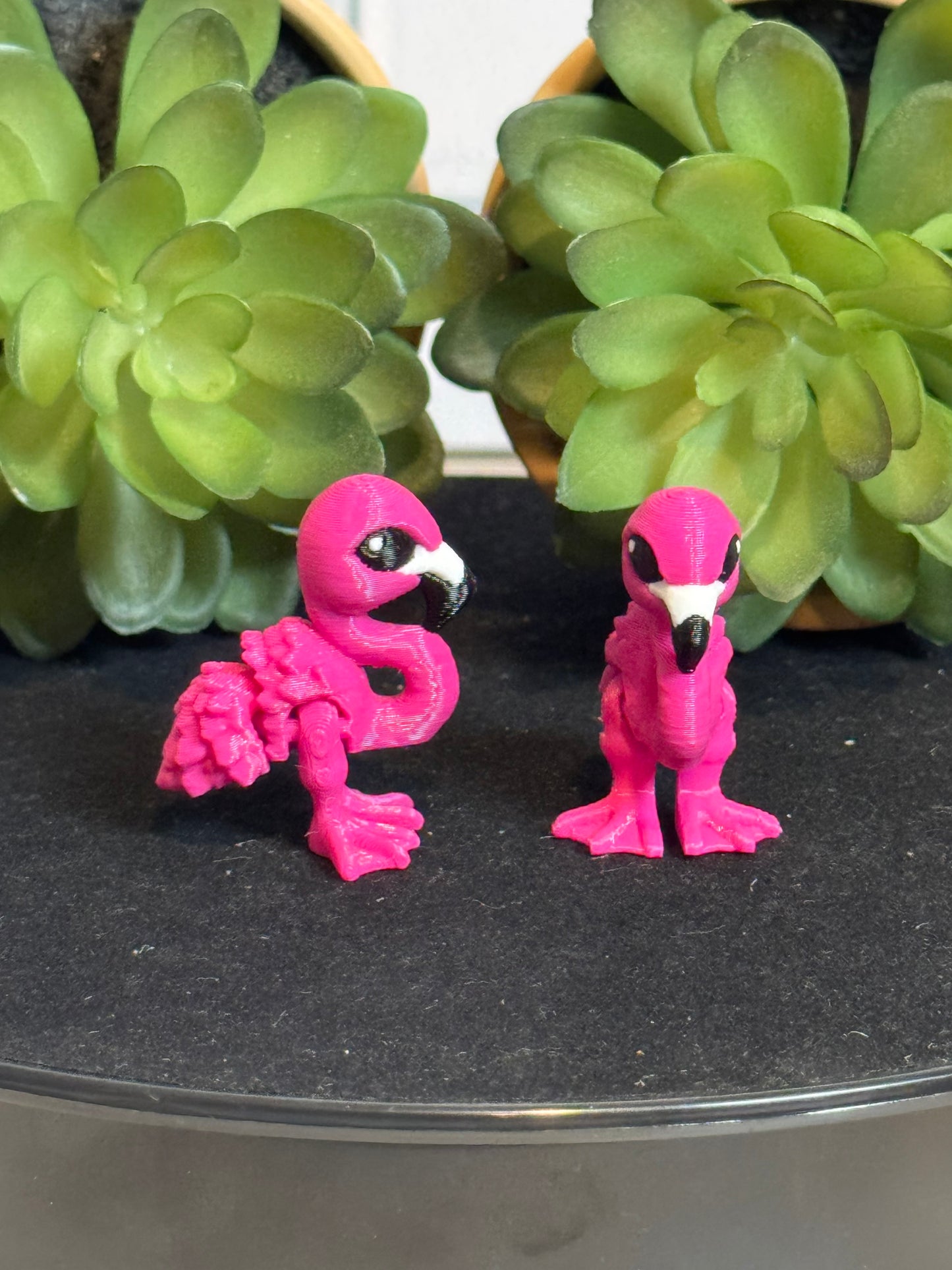 Flamingo • Mini 3D Printed Articulated Animal • Flexi Animals