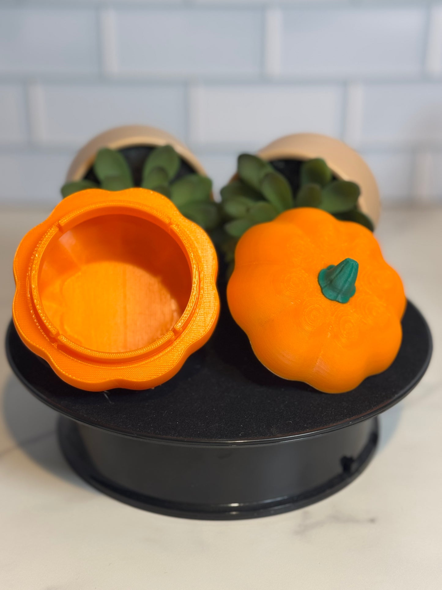 Halloween Pumpkin Container (Empty) • Trinket Containers • Halloween