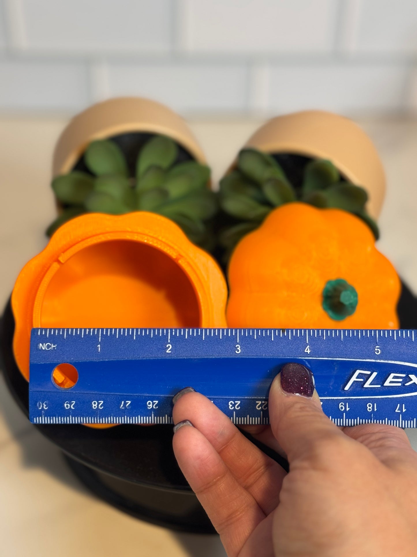 Halloween Pumpkin Container (Empty) • Trinket Containers • Halloween